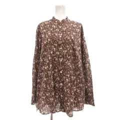 スキャパ SCAPA 美品 シャツ 長袖  花柄 コットン ウール混 38 マルチカラー /MGのサムネイル
