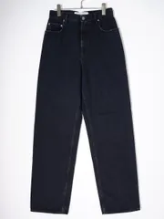 GOLDEN GOOSEゴールデングース KIM ブラックデニム(WIDE LEGワイドレッグ)【28】【LDNA79585】のサムネイル