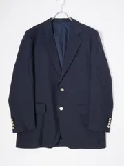 BURBERRY LONDONバーバリー ロンドン ホースマーク刻印メタルボタン 羊毛サマーウールモヘヤ ブレザー テーラードジャケット【92-80-170 A5】【MJKA79314】のサムネイル