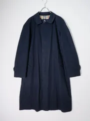 BURBERRY LONDONバーバリー ロンドン 日本製 裏地ノバチェック ステンカラー コットンバルマカーンロングコート【94-175-6】【MCTA79833】のサムネイル