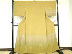 平和屋着物○本場大島紬 泥染め 9マルキ 飛鳥文 正絹 逸品 AAAV7193zg