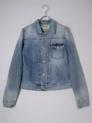 Acne Studiosアクネ ストゥディオズ イタリア製 ヴィンテージ加工Gジャン 1stタイプ デニムジャケット【32】【LJKA77767】のサムネイル