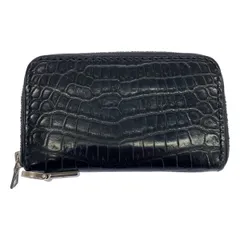 ISAMU KATAYAMA BACKLASH イサムカタヤマ バックラッシュ CROCODILE COIN PURSE クロコダイルレザーコインケース  ブラックのサムネイル