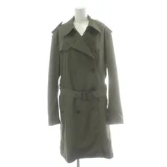 モルガンオム MORGAN HOMME トレンチコート XL カーキ 長袖 ダブルブレスト ベルト付き ミドル丈 /PP ■GY99のサムネイル