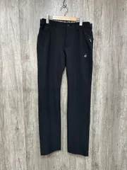 le coq sportif ルコックスポルティフ ゴルフ スラックス パンツ size79/黒 ■■ レディース