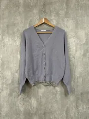 Afternoon Tea アフタヌーンティー 重ね着風 ニット カーディガン sizeM‐L/パープルグレー ◆■ レディースのサムネイル