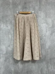 URBAN RESEARCH ROSSO アーバンリサーチロッソ レース 日本製 ガウチョ パンツ size38/ベージュ ■◇ レディースのサムネイル