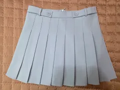 プリーツミニスカート ミント