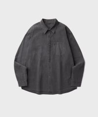 BTMK LONG SHIRTS Organic Washed ダークグレー - メルカリ