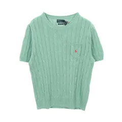 POLO RALPH LAUREN ポロ・ラルフローレン 半袖 ケーブル ニット
