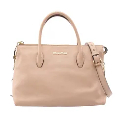 Miu Miu ミュウ ミュウ MADRAS マドラス ハンドバッグ