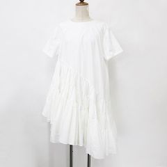 ロージーモンスター　オペラティアードワンピース　ホワイト　美品　タグ付き ロージーモンスター オペラ ティアードワンピース S - メルカリ