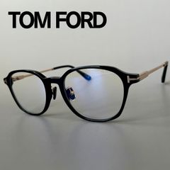 トムフォード メガネ ウェリントン ブラック クリア ツートン 黒 透明