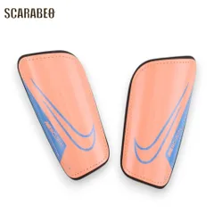 ナイキ マーキュリアル ハードシェル シンガード サッカー すねあて レガース 軽量 衝撃吸収 NIKE オレンジ ブラック dn3614-852 オレンジパルス×ブラック L