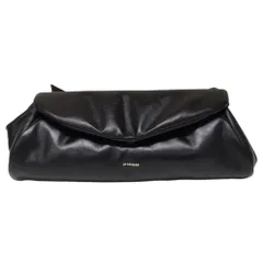 JIL SANDER ジルサンダー 24AW Cannolo Padded SMALL カンノーロ パデッド スモール ショルダーバッグ 金具ゴールド J07WD0076 P6569 001 F ブラック メンズのサムネイル