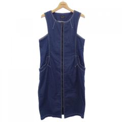 センソユニコ キューブキューブ ガーゼデニムジャンバースカート センソユニコ キューブキューブ ガーゼデニムジャンバースカート