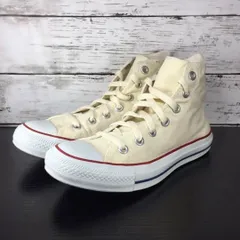 converse ALL STAR HI コンバース オールスター ハイカット 24.5cm クリーム スニーカー レディス M9162 L02197