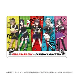 『ガールズバンドクライ×サンリオキャラクターズ』キャラクリアケース01/等身デザイン トゲナシトゲアリVer.(コラボイラスト)