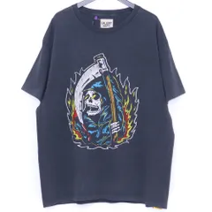 未使用 GALLERY DEPT. ビッグリーパーTシャツ XLサイズ ブラック BRA-10286のサムネイル