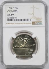 1992 アメリカ オリンピック記念銀貨 野球 PCGS PR69DCAM - メルカリ