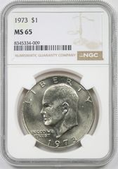ほ*ん様 アメリカ 銀貨 1973-S アイゼンハワー シルバーダラー PCGS