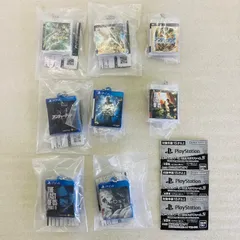 【未開封品】 【全8種コンプリート】【セットシークレット付き】 ゲームパッケージミニチュアチャーム2 Playstation バンダイ BANDAI
