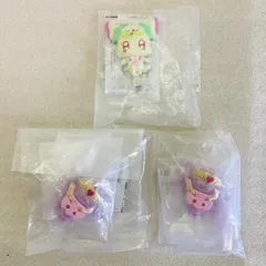 【未開封品】【3種セット】キミとアイドルプリキュア♪ なりきりプリキュア3  プリルン ヘアクリップ キラキラショータイムマイク (プリキュアステージリボン) キラキラショータイムマイク (プリキュアリポンキュアズキューン&キュアキッス) バンダイ