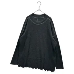 The Viridi-anne(ザヴィリディアン) 2018AW Wool Cut-Off Knit ウール カットオフ ニット VI-2964-07 1 グレーのサムネイル