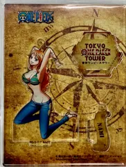 未開封　東京ワンピースタワー トンガリストア限定 キャラクターランキング アクリルスタンドチャーム ナミのサムネイル