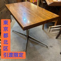 ② 昭和レトロ カフェテーブル 1本脚 ミッドセンチュリー - メルカリ