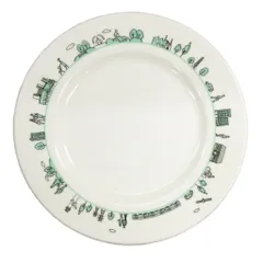 ティファニー TIFFANY & CO. 三菱 美品 100周年記念 MITSUBISHI ELECTRIC プレート お皿 プリント 白 食器のサムネイル