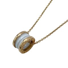 BVLGARI ビーゼロワン ローマ ネックレス 750×セラミック 6.7g - メルカリ