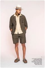AIMÉ LEON DORE Kalloni Striped Short - メルカリ