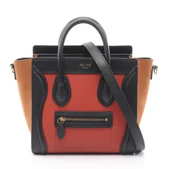 CELINE セリーヌ ラゲージ ナノショッパー 2WAY ハンドバッグ