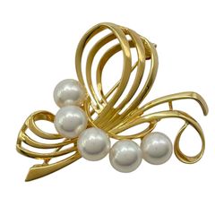 タサキ TASAKI K14 アコヤ真珠 パールブローチ ペンダントトップ 