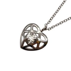 超希少】GUCCI クレスト トグル ハート ネックレス オールドグッチ 
