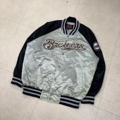 美品】BREWERS ミルウォーキー ブルワーズ スタジャン USA製 - メルカリ