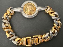 GIANNI VERSACE メデューサ 喜平 ブレスレット グレカ ゴールド - メルカリ