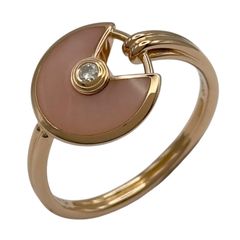 美品カルティエ リングCartier アミュレット750PG #52 約12号 - メルカリ