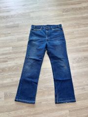 新品 デッドストック CACTUS ストレートデニムダークブルー W42 L
