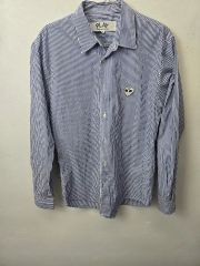 Play COMME des GARÇONS ストライプシャツ L - メルカリ