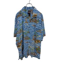 ハーレーダビッドソン アロハシャツ ブラック XXXL USA製 ハワイ製