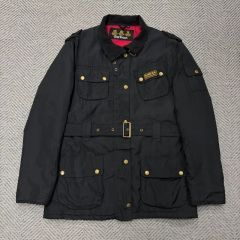 BARBOUR インターナショナル ノンオイル ナイロンジャケット Sサイズ 