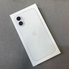 新品未開封 iPhone 16 ホワイト 本体 128GB SIMフリー - メルカリ