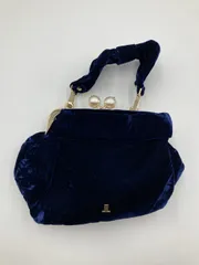 LANVIN ランバン ハンドバッグ ネイビーのサムネイル