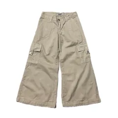 y2k Wide Leg Cargo Pants Khaki ワイドレッグ カーゴパンツ カーキ
