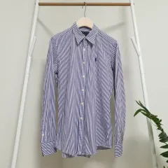 ポロ LINE ストライプ シャツ