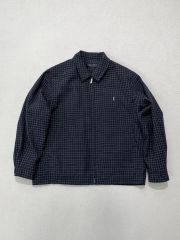 美品◇YSL イヴサンローラン 刺繍ロゴ ドリズラージャケット