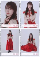 【中古】生写真(坂道シリーズ) ◇守屋麗奈/櫻坂46ランダム生写真【「小林由依 卒業コンサート」赤衣装】 4種コンプリートセット