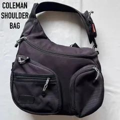 coleman コールマン　ショルダーバッグ　ワンショルダー　ブラック　Y2K